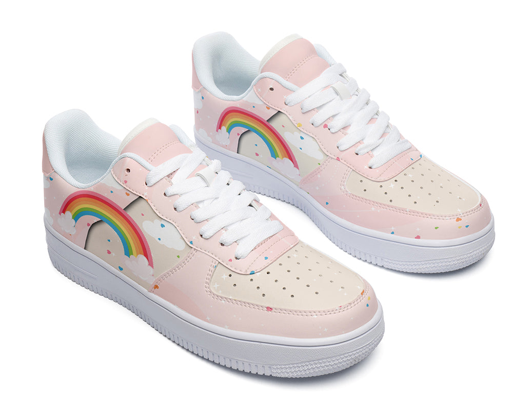 PINK RAINBOW SNEAKERS