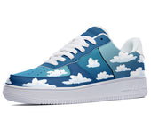 Pixelated Clouds Sneakers