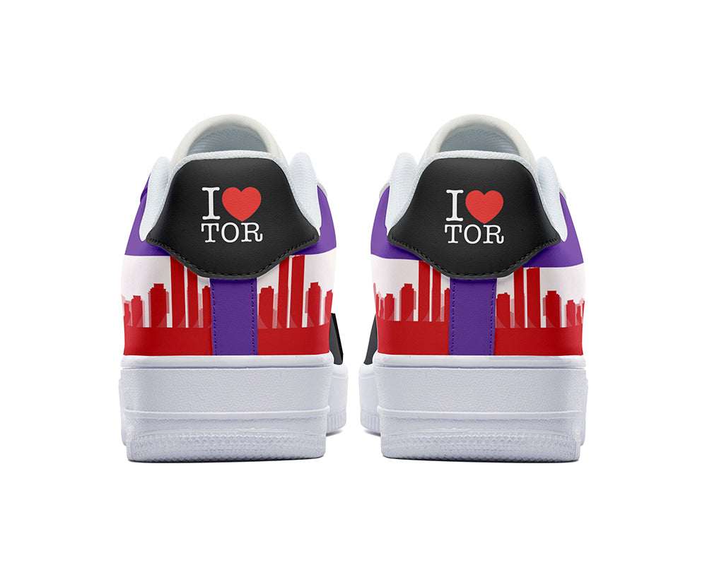 Toronto Sneakers: Toronto Skyline Court Sneakers