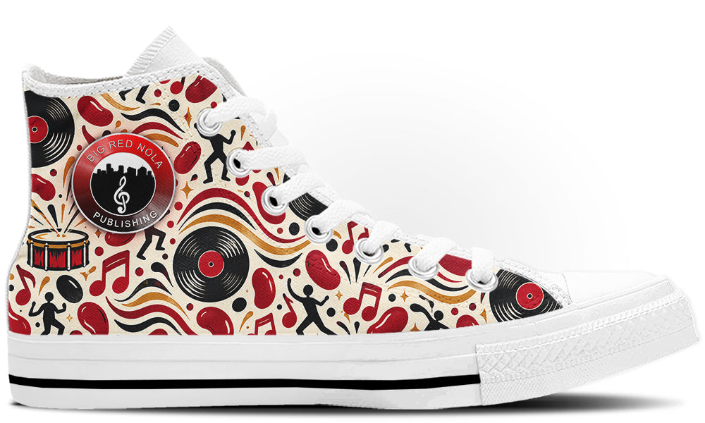 Big Red Nola Publishing High Top Sneakers - Dance