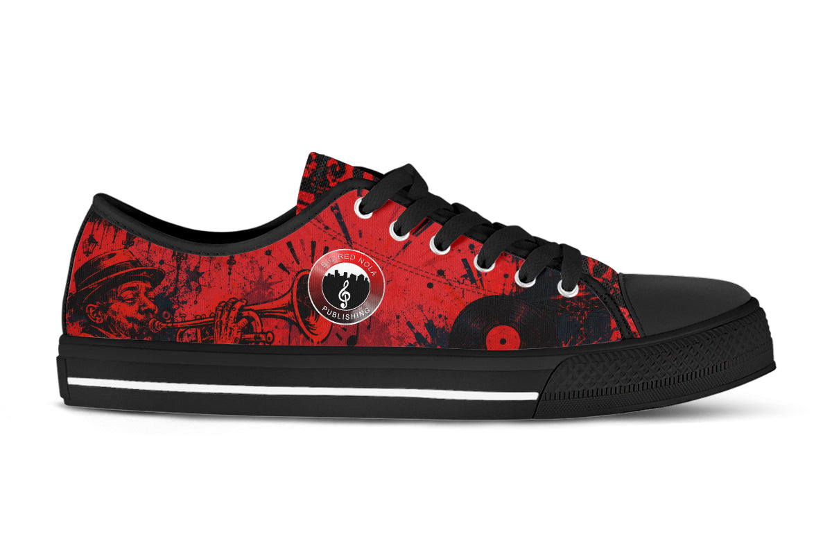 Big Red Nola Publishing Low Top Sneakers - Red