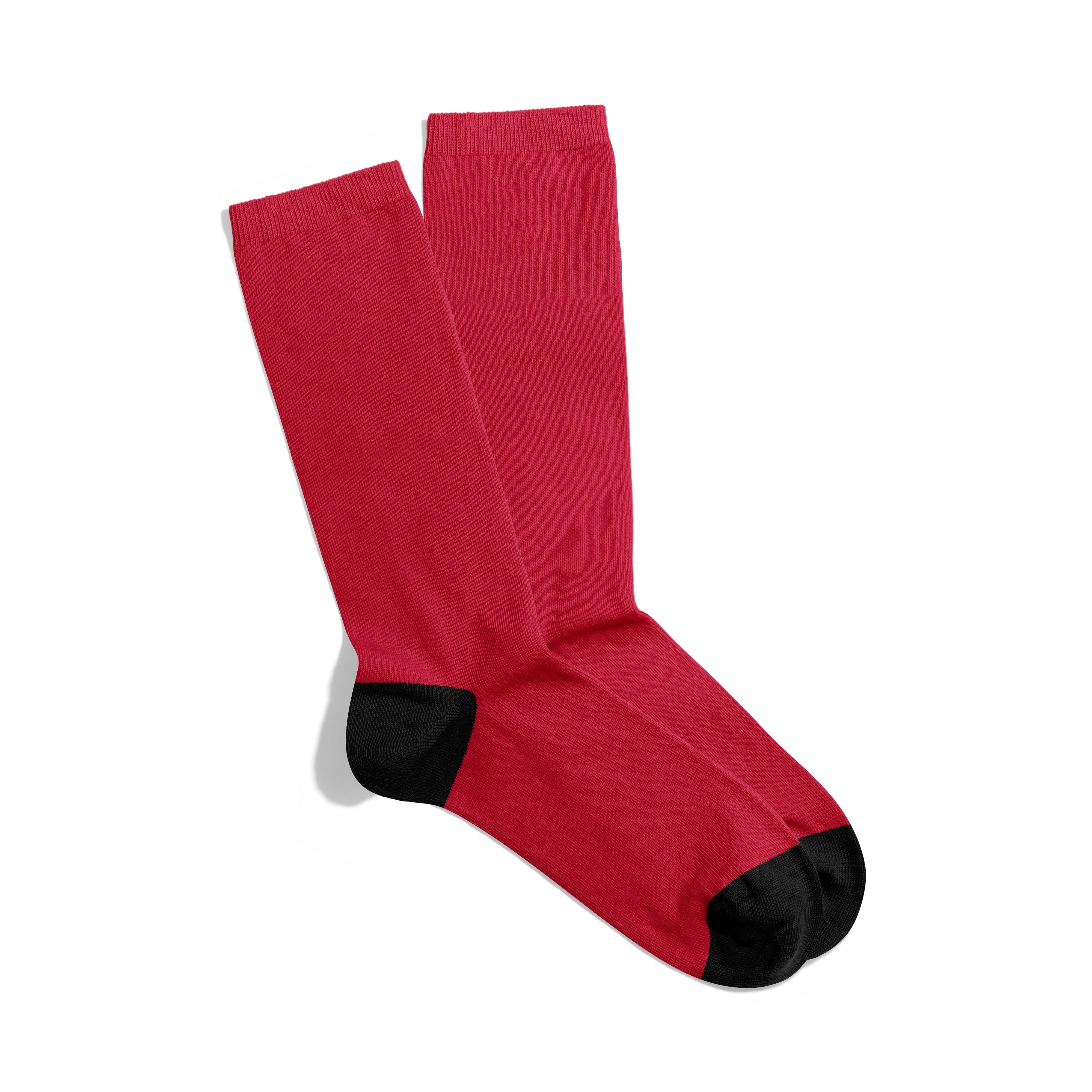 Berry Red Socks