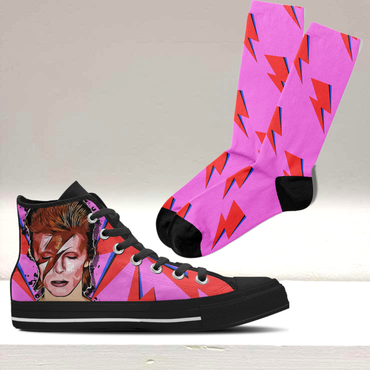 DAVID BOWIE HIGH TOPS