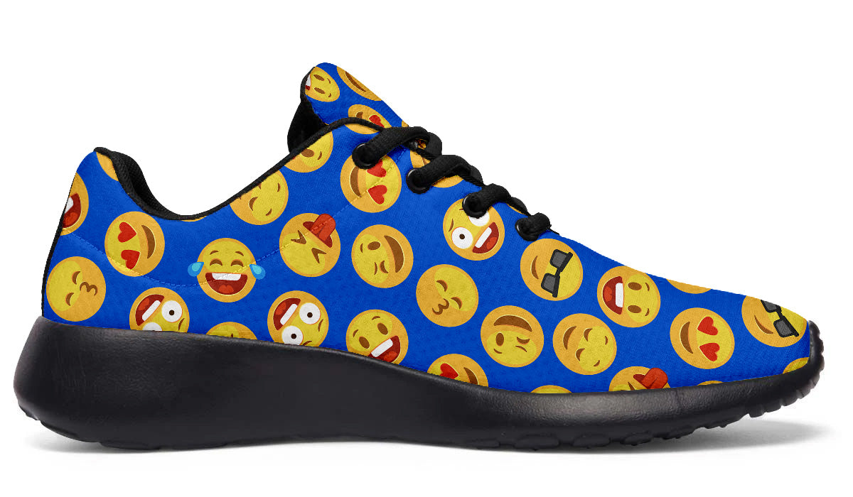 Emoji Sneakers: Emoji Pattern Sport Shoes