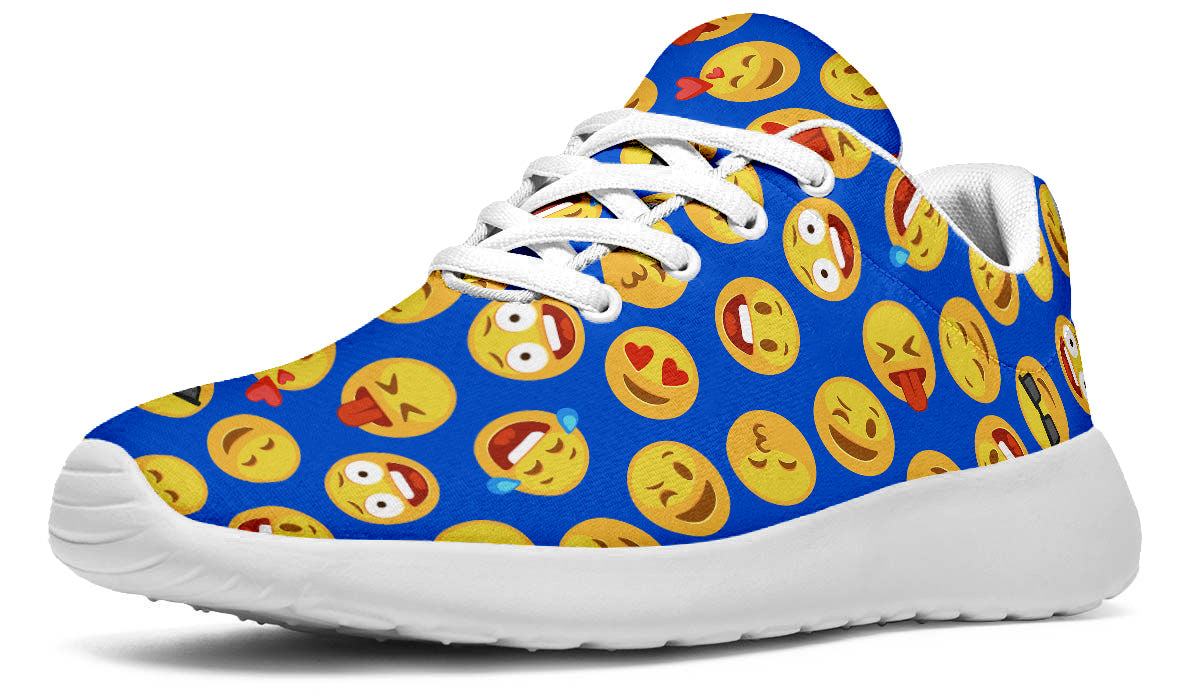 Emoji Sneakers: Emoji Pattern Sport Shoes
