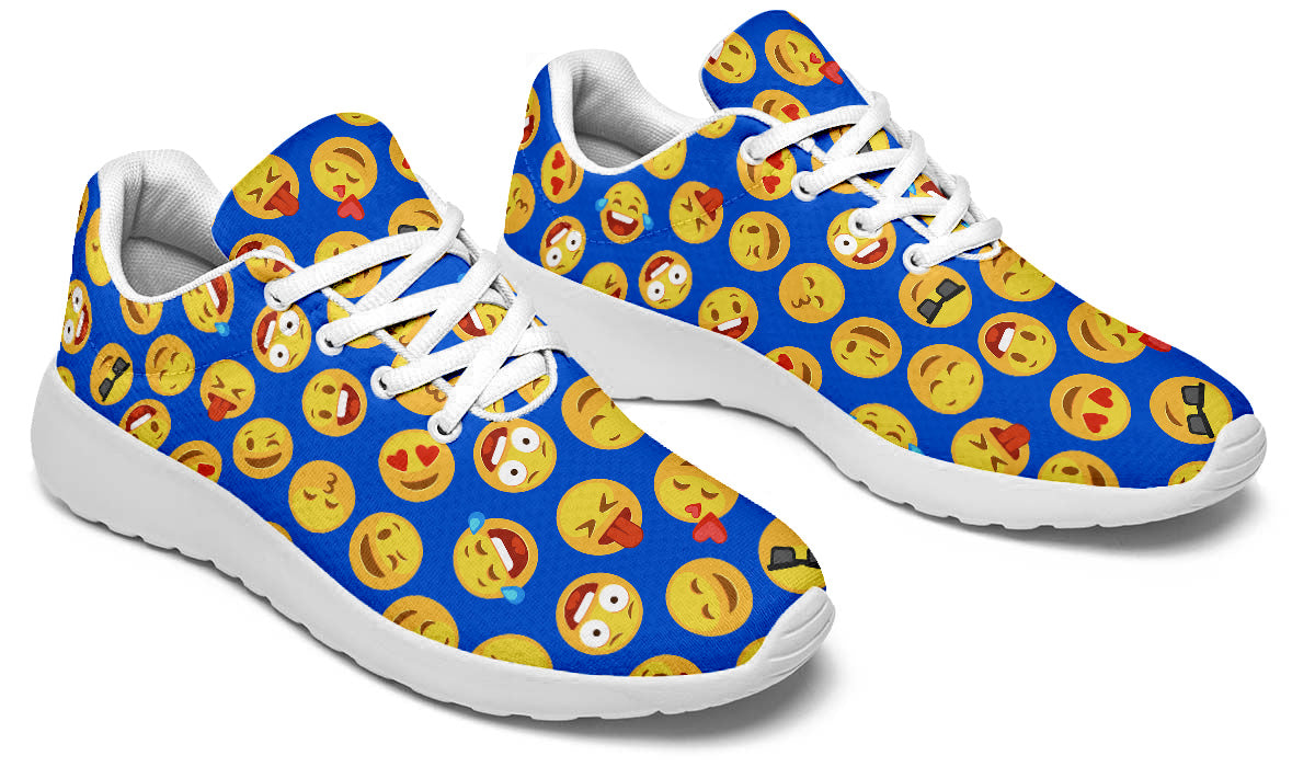Emoji Sneakers: Emoji Pattern Sport Shoes