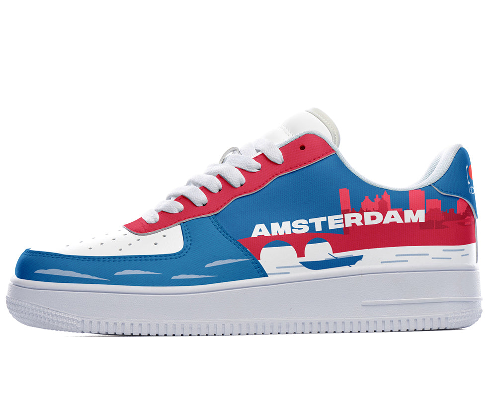 Amsterdam Sneakers: Amsterdam Canal Court Sneakers