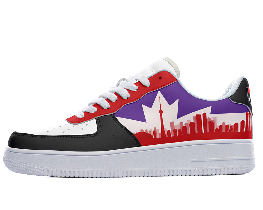 Toronto Sneakers: Toronto Skyline Court Sneakers