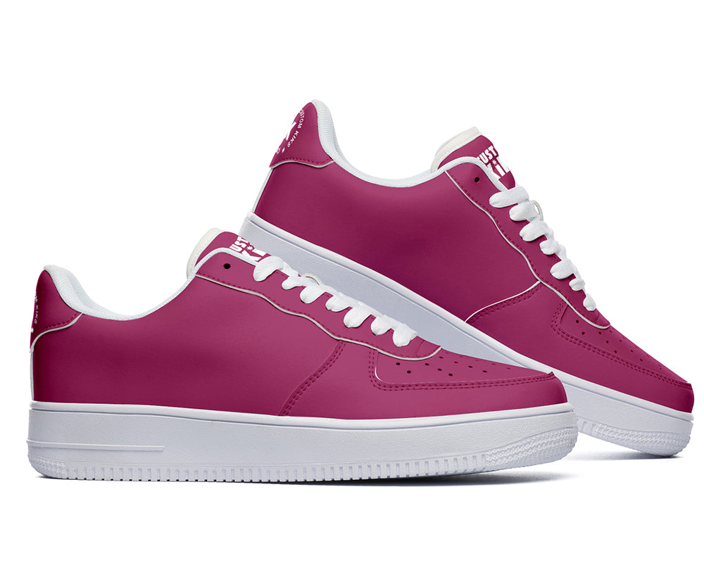 Mulberry Sneakers: Solid Mulberry Court Sneakers