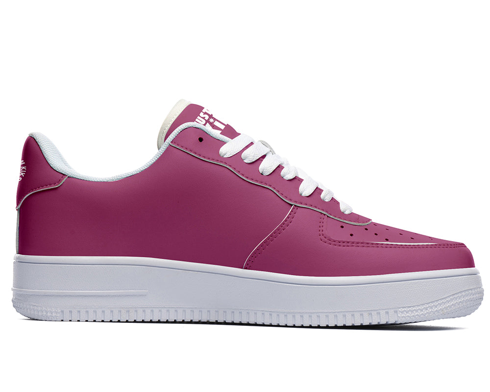 Mulberry Sneakers: Solid Mulberry Court Sneakers