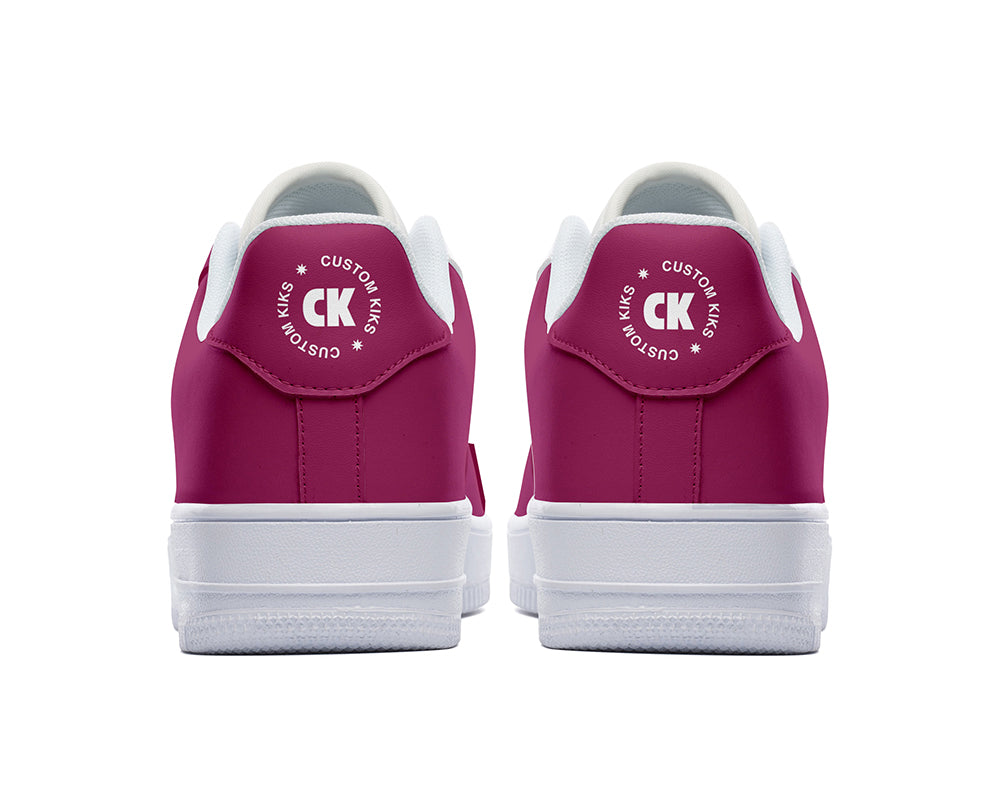 Mulberry Sneakers: Solid Mulberry Court Sneakers