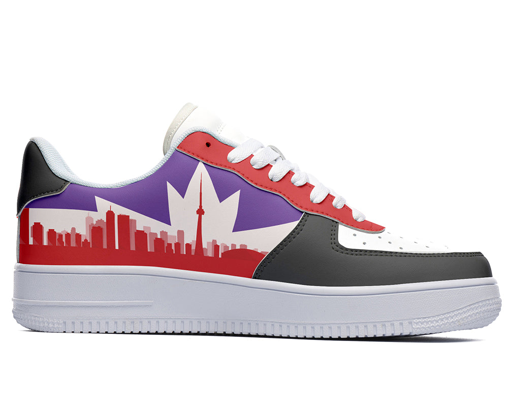 Toronto Sneakers: Toronto Skyline Court Sneakers