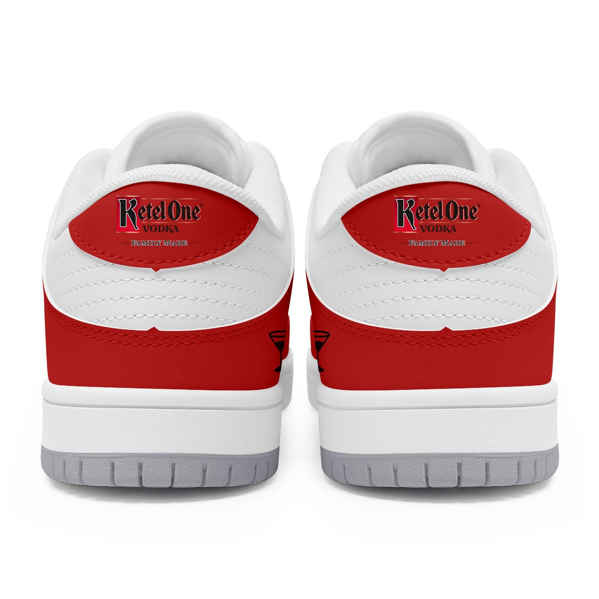 Red Ketel One Custom Sneakers by Custom Kiks