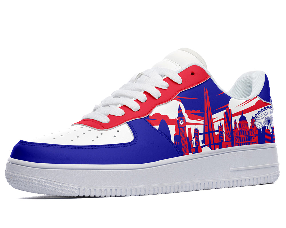 London Sneakers: London Skyline Court Sneakers