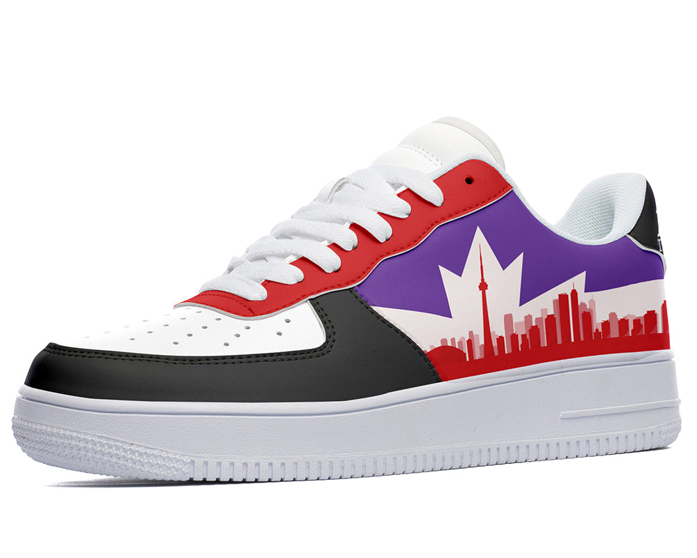Toronto Sneakers: Toronto Skyline Court Sneakers