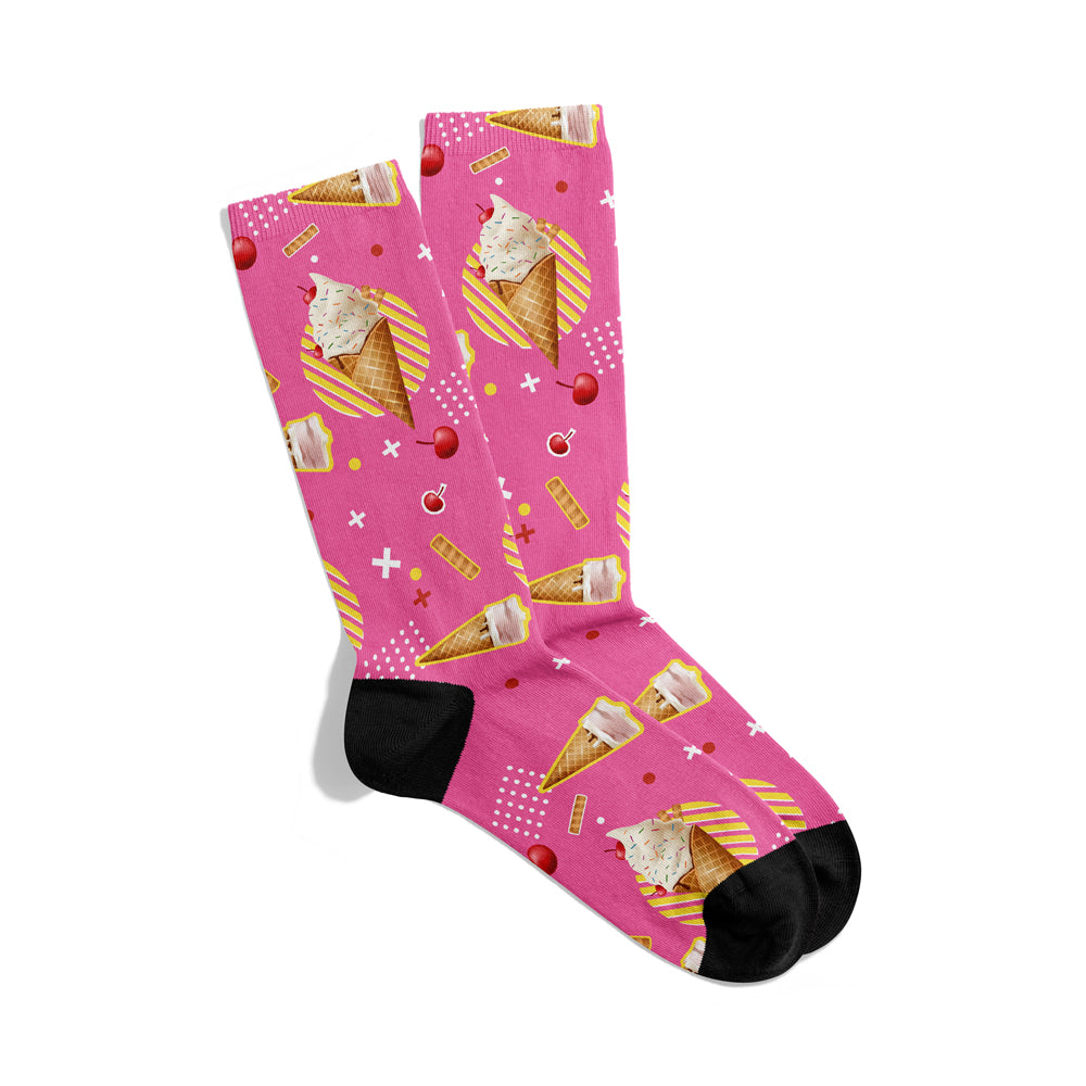 Ice Cream Pattern Socks