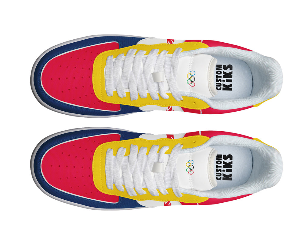 Los Angeles Sneakers: Los Angeles Skyline Court Sneakers - 2028 Olympics Edition