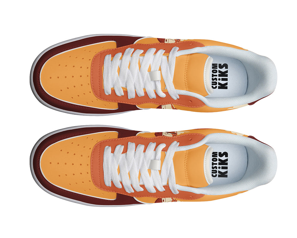 Rome Sneakers: Colosseum Illustration Court Sneakers