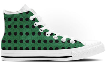 Lucky Clover Green Sneakers for St. Patrick's Day Celebration – Comfortable & Stylish Parade Shoes