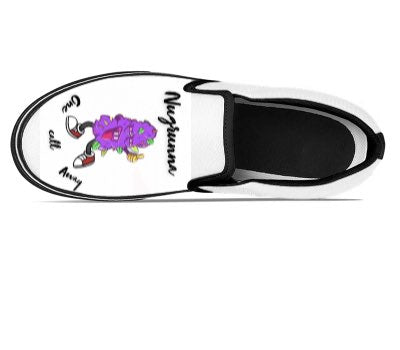 Design Your Own - Slip Ons Black