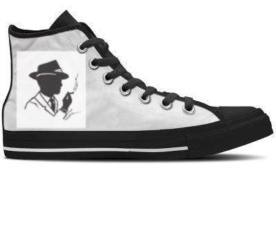 Design Your Own - Black High Tops