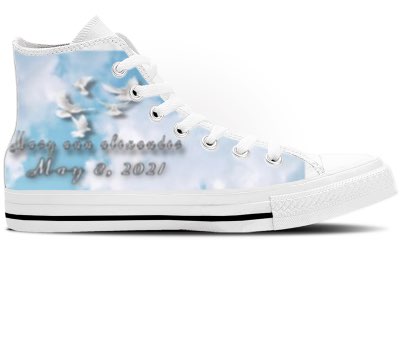 Design Your Own - White High Tops