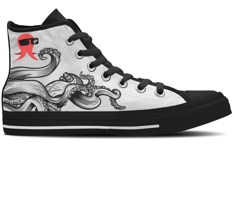 Design Your Own - Black High Tops
