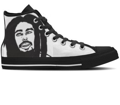 Design Your Own - Black High Tops