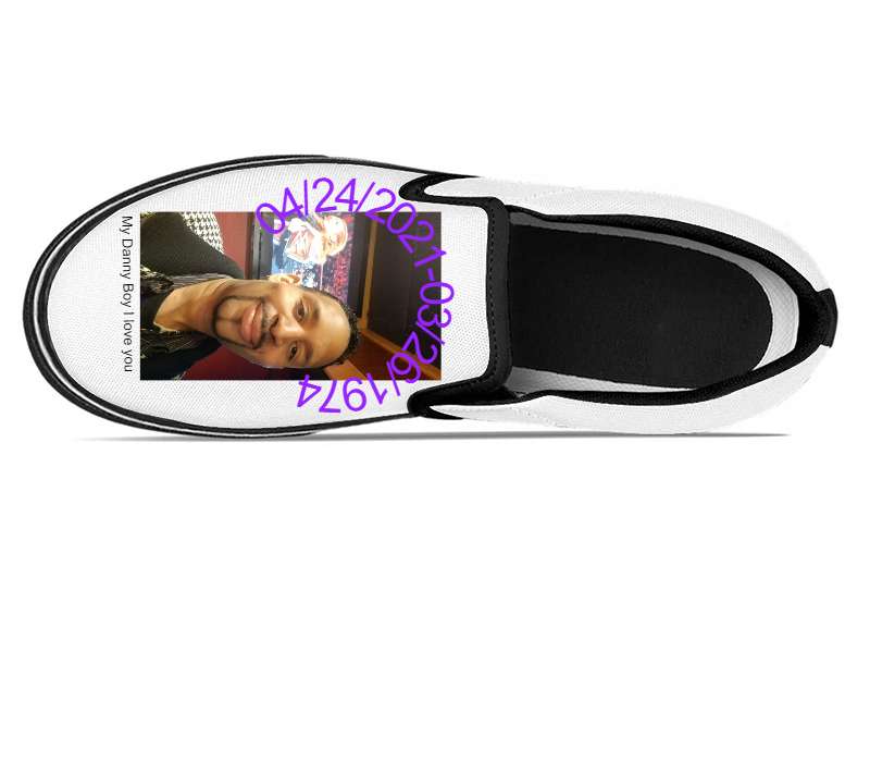 Design Your Own - Slip Ons Black