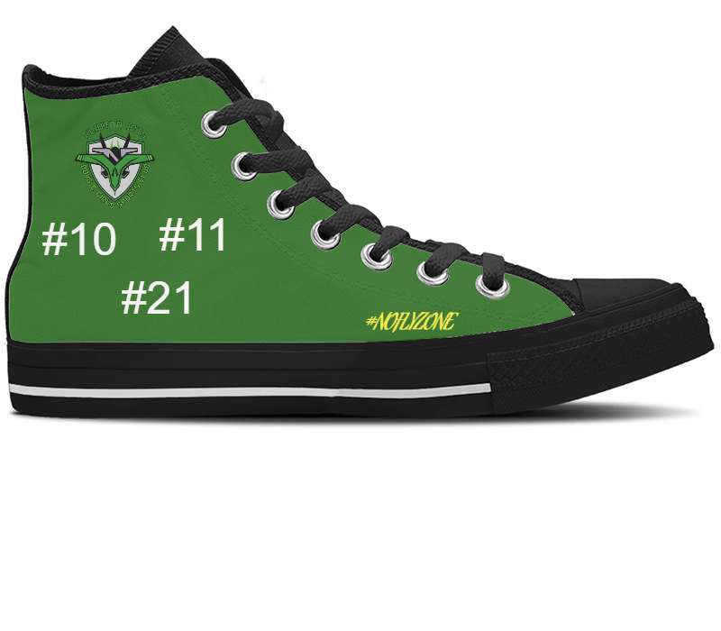 Design Your Own - Black High Tops