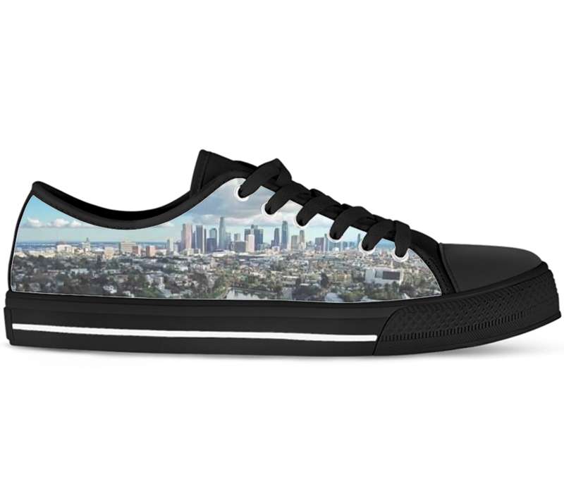 Design Your Own - Black Low Tops