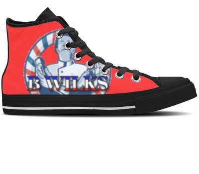Design Your Own - Black High Tops
