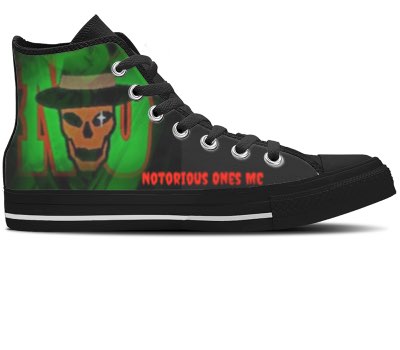 Design Your Own - Black High Tops