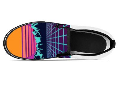 Design Your Own - Slip Ons Black