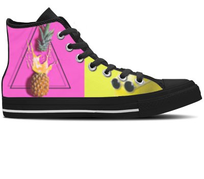 Design Your Own - Black High Tops