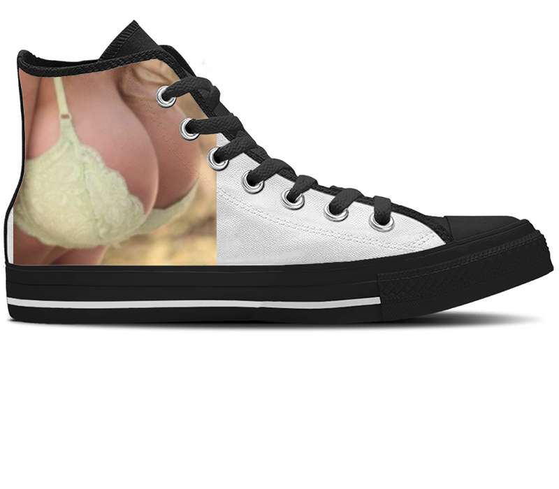 Design Your Own - Black High Tops