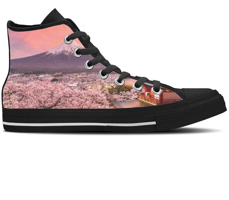 Design Your Own - Black High Tops