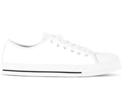 Design Your Own - White Low Tops