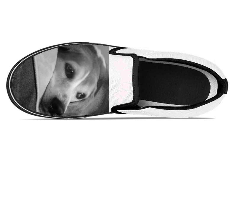 Design Your Own - Slip Ons Black