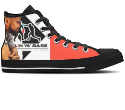 Design Your Own - Black High Tops