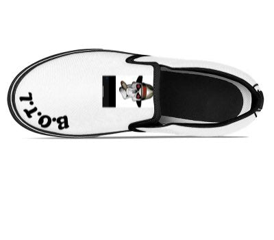 Design Your Own - Slip Ons Black