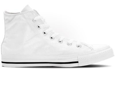 Design Your Own - White High Tops