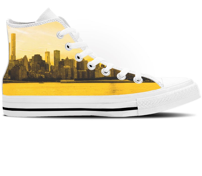 Design Your Own - White High Tops