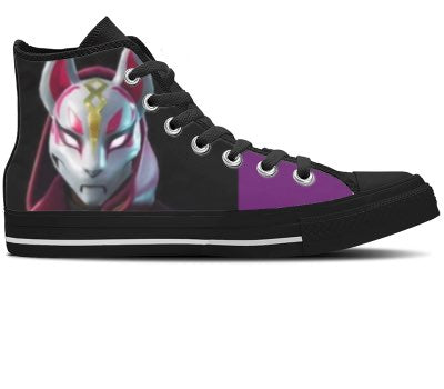 Design Your Own - Black High Tops