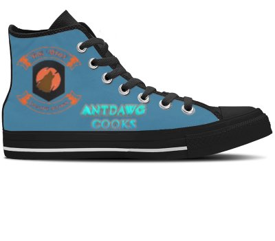 Design Your Own - Black High Tops