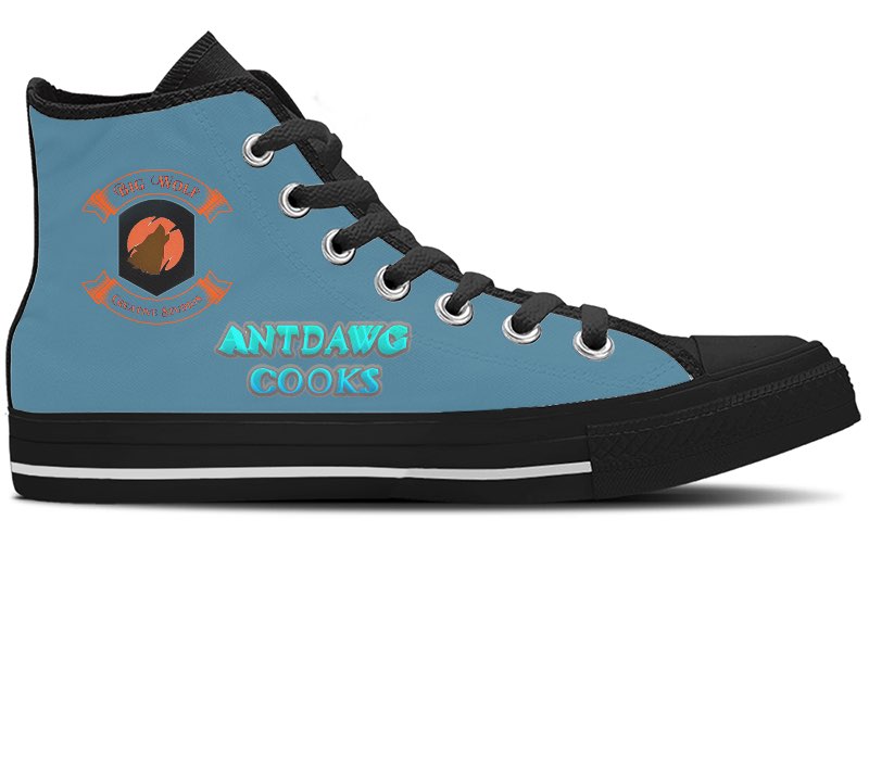 Design Your Own - Black High Tops