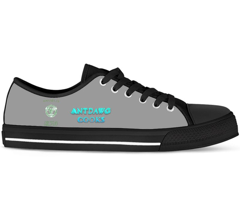 Design Your Own - Black Low Tops