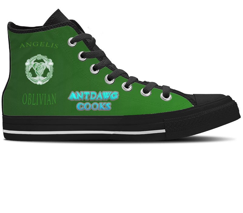 Design Your Own - Black High Tops