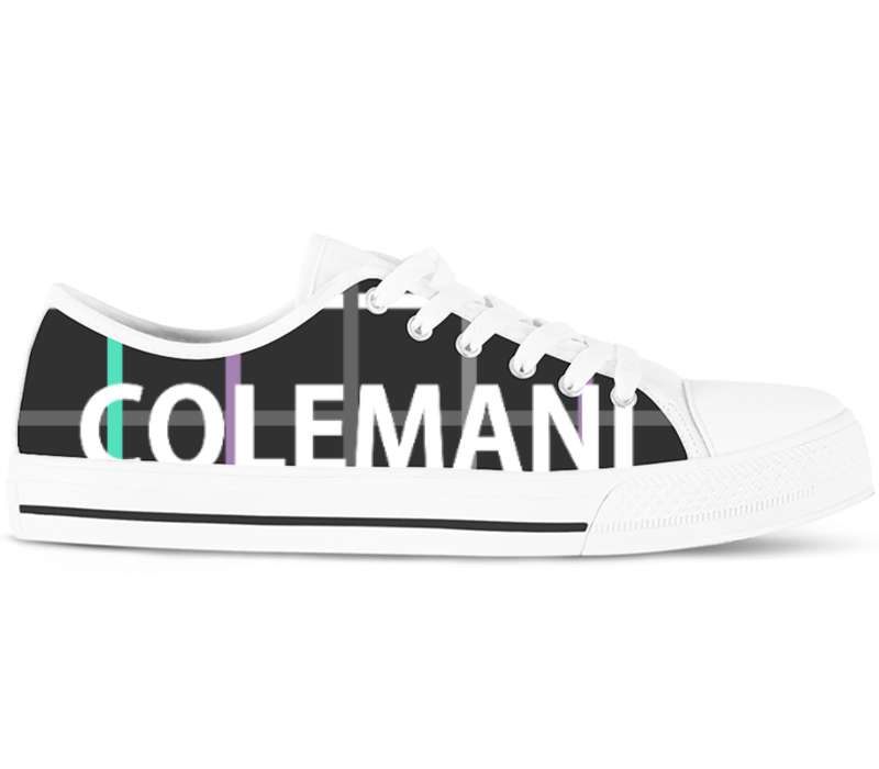 Design Your Own - White Low Tops