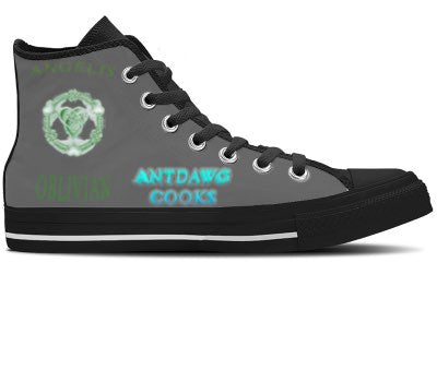 Design Your Own - Black High Tops